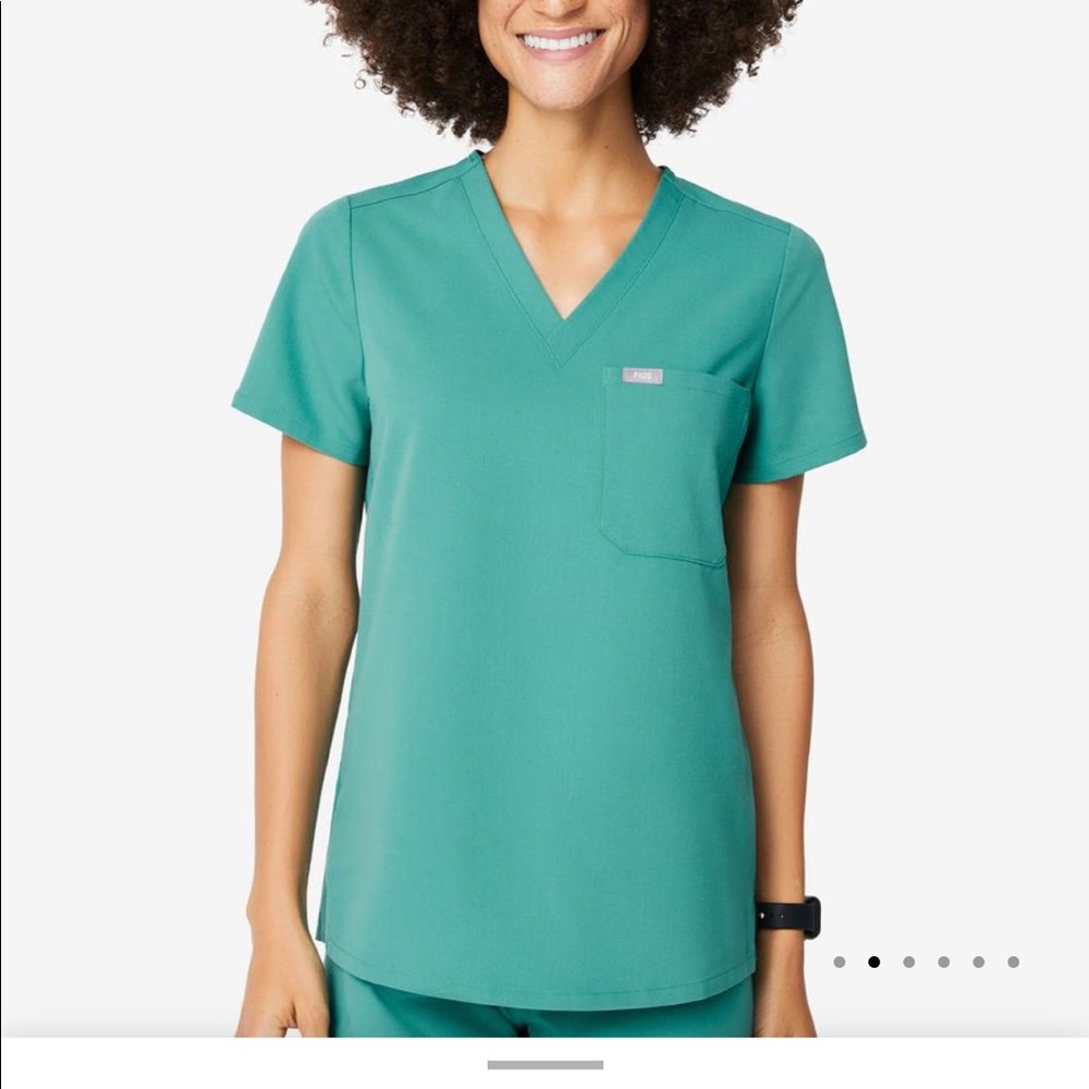 Figs Marine Catarina Top